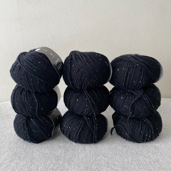 NWT Lamana Como Grande Tweed Colour 01T Black Lot of 9 - Picture 6 of 9